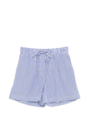 P.A.R.O.S.H. striped drawstring shorts - White