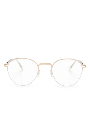 Mykita Tate oval-frame glasses - Gold