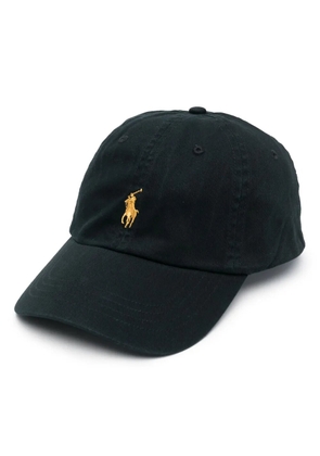 Polo Ralph Lauren embroidered-logo cotton baseball cap - Black
