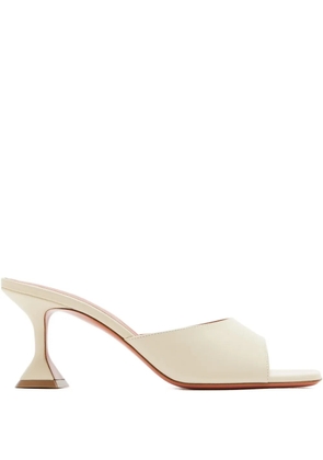 Amina Muaddi 70mm Lupita sandals - White