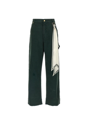 DARKPARK Lisa belt-loop pocket trousers - Green