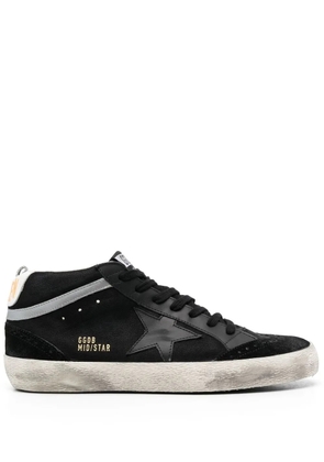 Golden Goose Mid-Star high-top sneakers - Black