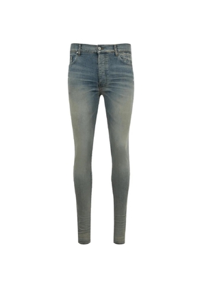 AMIRI Quad Contrast 'Antique Indigo' jeans - Blue
