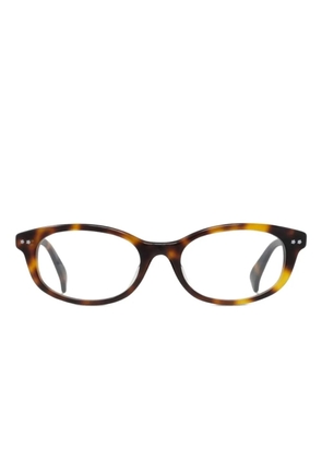 Kenzo oval-frame glasses - Brown