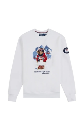 Polo Ralph Lauren Team USA bear graphic sweatshirt - White