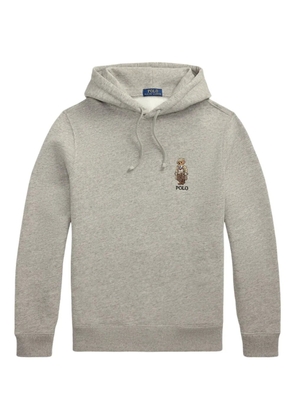 Polo Ralph Lauren logo-embroidered hoodie - Grey
