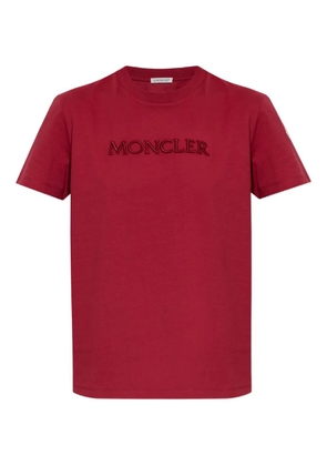 Moncler logo-embroidered T-shirt