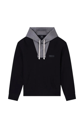 Armani Exchange logo-detail hoodie - Uc001
