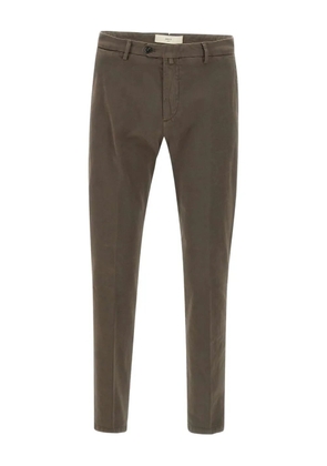 Briglia 1949 cotton trousers - Brown