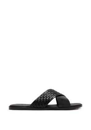 Magnanni woven leather sandals - Black