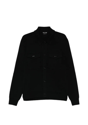 TOM FORD patch pocket polo shirt - Black