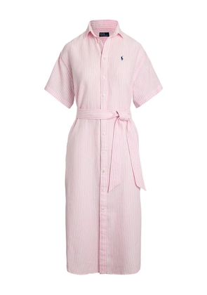 Polo Ralph Lauren linen short sleeve dress - Pink