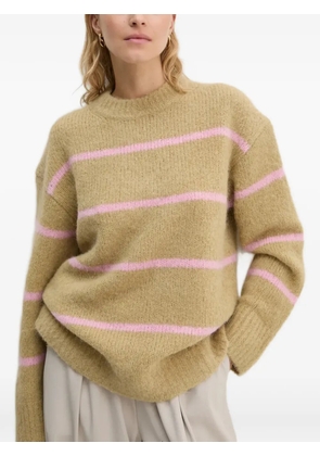 SAMSOE SAMSOE SAJOAN striped top - Neutrals