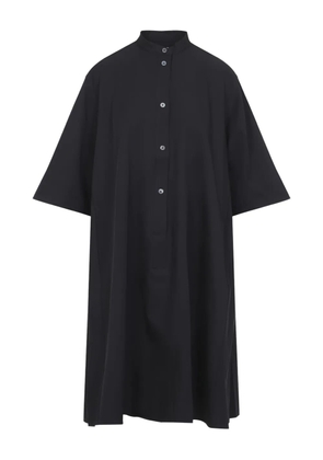 Studio Nicholson buttoned shirt midi dress - Black
