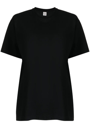TOTEME crew-neck cotton T-shirt - Black
