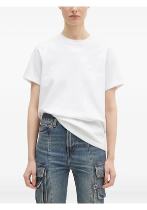 Fiorucci embossed logo T-shirt - White