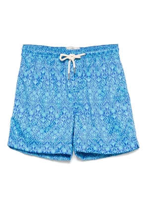 PENINSULA SWIMWEAR patterned swim shorts - Blue