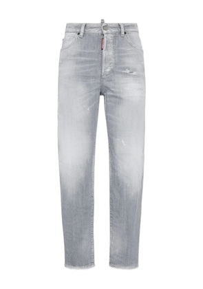 DSQUARED2 logo-patch jeans - Grey