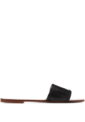 Ralph Lauren Collection logo-detail sandals - Black