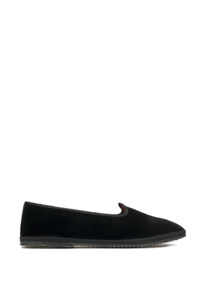 CAPULETTE velvet loafers - Black