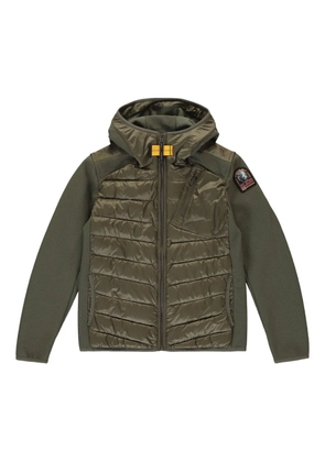 Parajumpers logo-patch jacket - Green