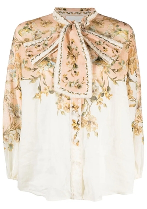 ZIMMERMANN Chintz floral-print top - Pink