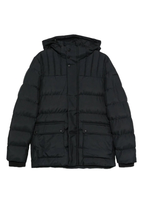 Geox Sanford quilted hooded jacket - Black