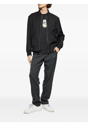 PS Paul Smith zebra-print T-shirt - Black