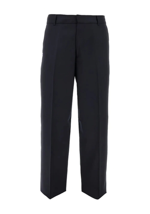 Emporio Armani virgin-wool trousers - Blue