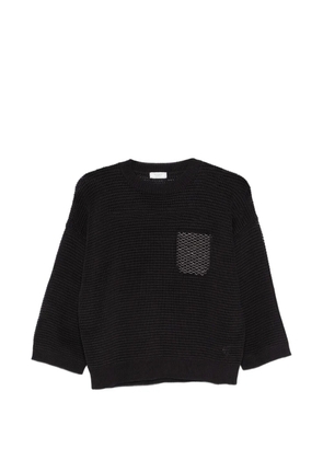 Peserico pocket sweater - Blue