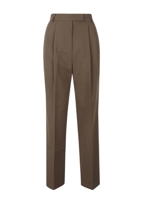 The Frankie Shop back welt pocket suit trousers - Brown