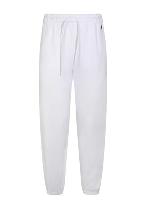 Polo Ralph Lauren drawstring logo-detail track pants - White