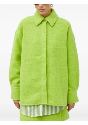 SAMSOE SAMSOE INEZ cotton shirt - Green