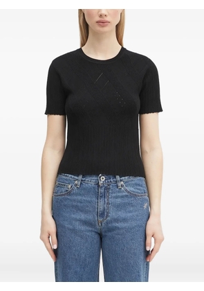 Kenzo ribbed top - Black