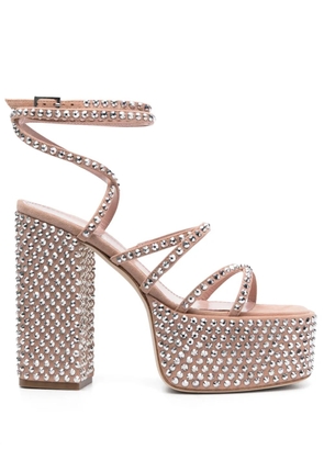 Paris Texas Holly Evita 130mm platform sandals - Pink