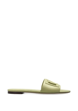 Dolce & Gabbana Bianca logo detail slides - Neutrals