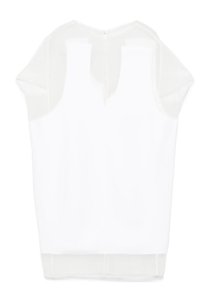 KHAITE Winona mini dress - White