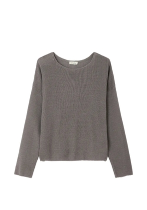 American Vintage Liucity long-sleeve sweater - Grey