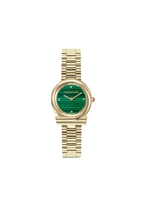 Ferragamo Gancini Twisted 28mm - Green