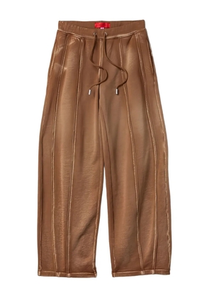 Eckhaus Latta cotton track pants - Brown