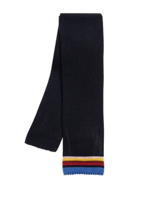 Paul Smith striped silk tie - Blue