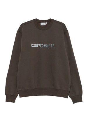 Carhartt WIP logo-embroidered sweatshirt - Brown
