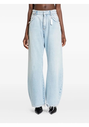 Ssheena Jade frayed-hem jeans - Blue