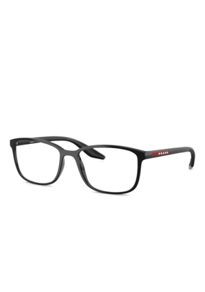 Prada Linea Rossa 07RV rectangle-frame glasses - Black