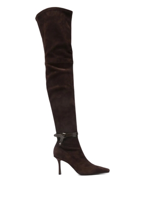 Jimmy Choo 85mm Camie boots - Brown
