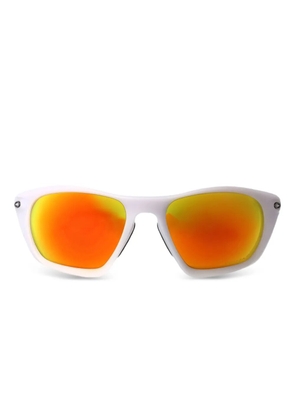 Oakley Lateralis reflective sunglasses - White