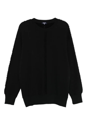 Comme des Garçons Homme frayed-edge sweatshirt - Black