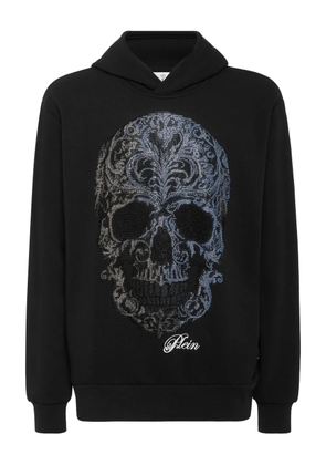 Philipp Plein Skull-motif hoodie - Black