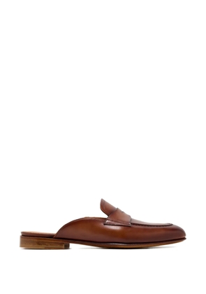 Magnanni penny mules - Brown