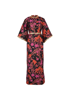 Baruni Mira floral maxi dress - Black